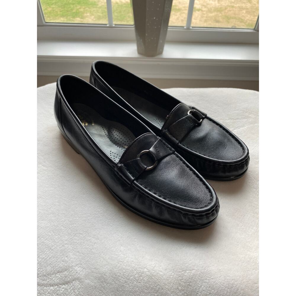SAS  Jewel Tripad Comfort Slip on Loafer Black 9 1/2 S (slim) made in USA